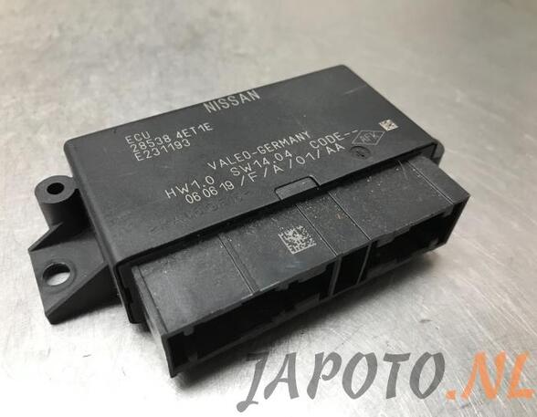 Control unit for parking support NISSAN QASHQAI II SUV (J11, J11_)