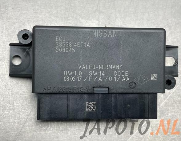 Regeleenheid park distance control NISSAN QASHQAI II SUV (J11, J11_)