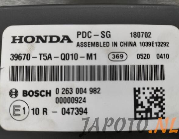 Control unit for parking support HONDA JAZZ IV (GK_)