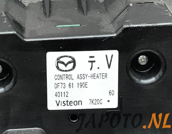 Heating & Ventilation Control Assembly MAZDA 2 (DE_, DH_)