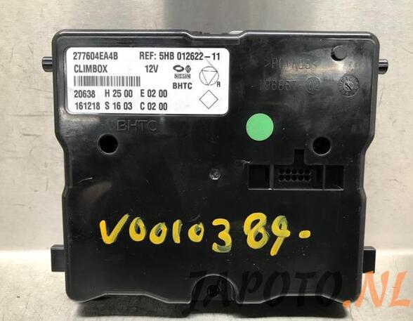 Control unit for heating and ventilation NISSAN QASHQAI II SUV (J11, J11_)