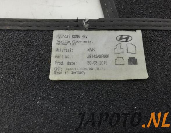 Floor mat (Carpet Mat) HYUNDAI KONA (OS, OSE, OSI)