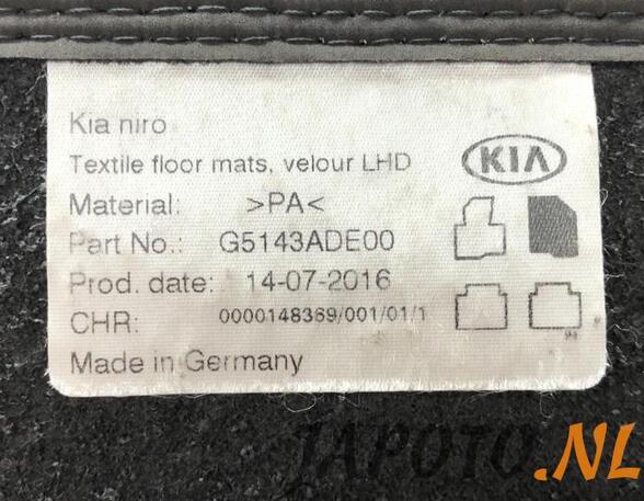 Mat KIA NIRO I (DE)