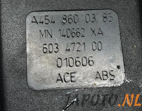 Buckle autogordel MITSUBISHI COLT CZC Convertible (RG)