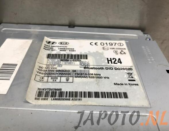 Navigationssystem Hyundai Ioniq AE 96550G2251 P19786334