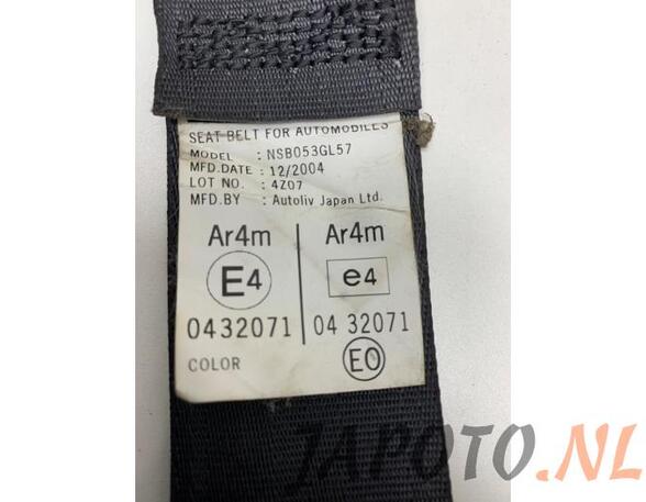 Safety Belts HONDA ACCORD VI (CK, CG, CH, CF), HONDA ACCORD VII (CL, CN)