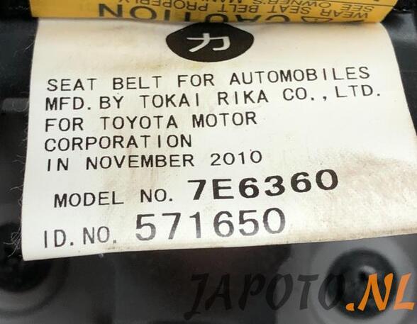 Safety Belts TOYOTA RAV 4 III (_A3_)