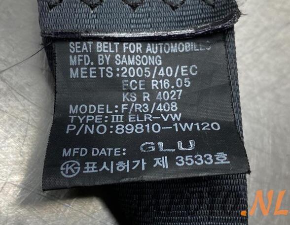 Safety Belts KIA RIO III (UB), KIA RIO III Saloon (UB)