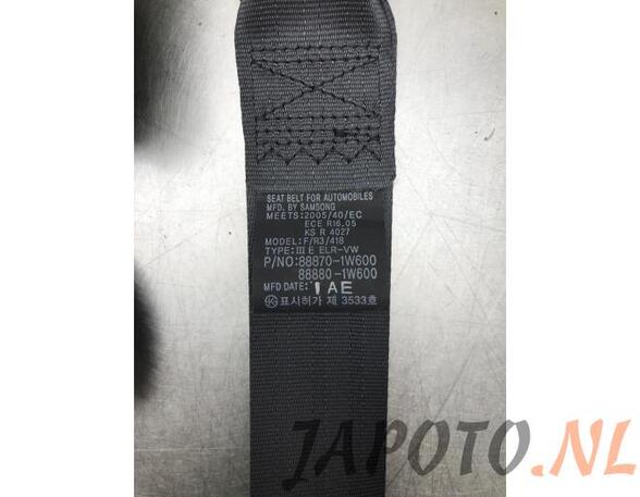 Safety Belts KIA RIO III (UB), KIA RIO III Saloon (UB)