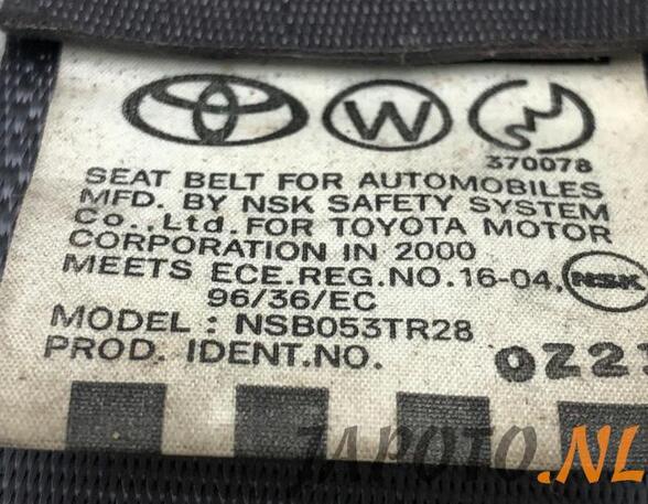 Safety Belts TOYOTA YARIS VERSO (_P2_)