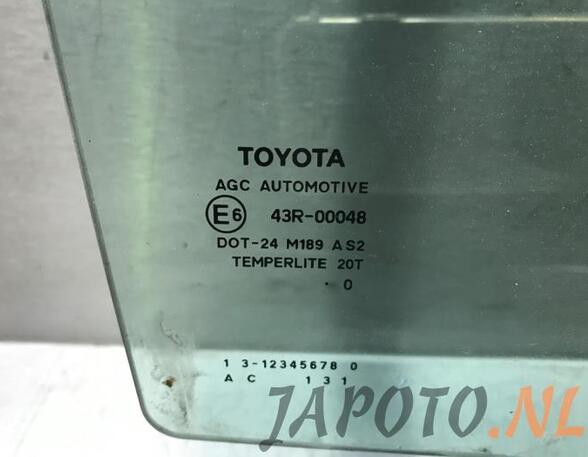 Door Glass TOYOTA AURIS (_E15_), TOYOTA AURIS (_E18_), TOYOTA AURIS Estate (_E18_)