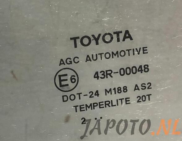 Door Glass TOYOTA AURIS (_E18_)