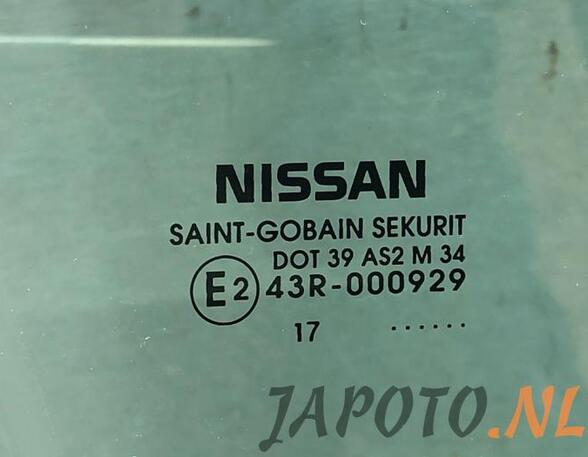 Door Glass NISSAN MICRA V (K14)