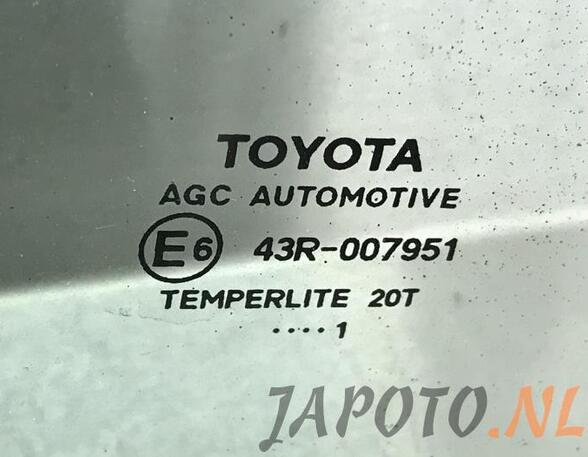 Door Glass TOYOTA YARIS (_P21_, _PA1_, _PH1_)