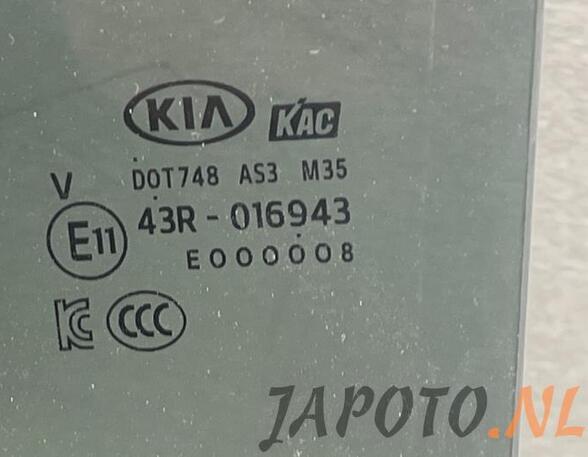 Door Glass KIA STONIC (YB)