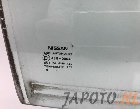 Door Glass NISSAN QASHQAI / QASHQAI +2 I (J10, NJ10, JJ10E)