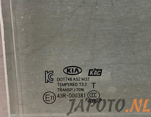 Door Glass KIA PICANTO (TA)