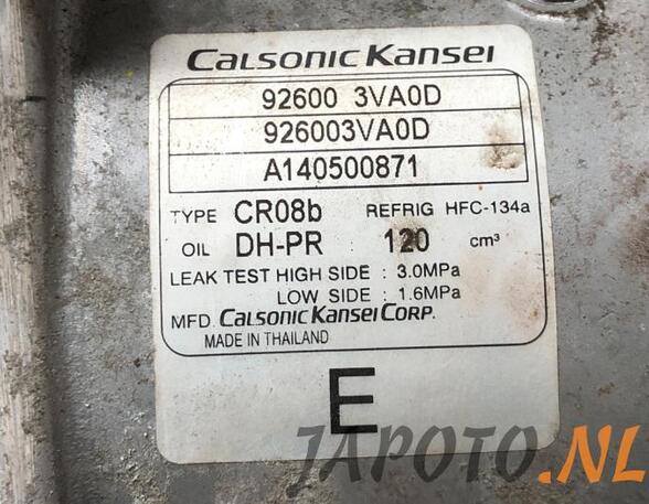 Airco Compressor NISSAN MICRA IV (K13_)