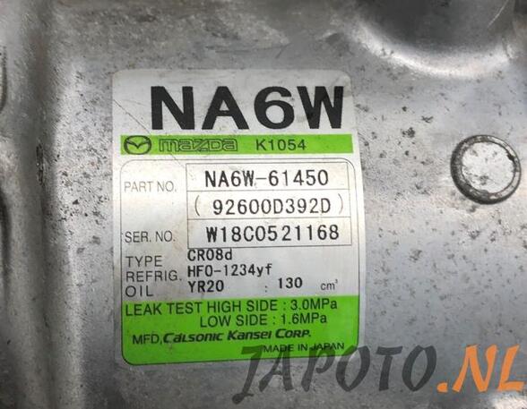 Air Conditioning Compressor MAZDA MX-5 IV (ND), MAZDA MX-5 RF Targa (ND)