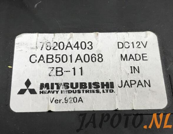 Control unit for air conditioning MITSUBISHI ASX (GA_W_)