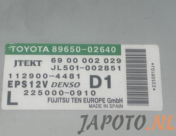 Control unit for power steering TOYOTA AURIS (_E15_), TOYOTA AURIS (_E18_), TOYOTA AURIS Estate (_E18_)