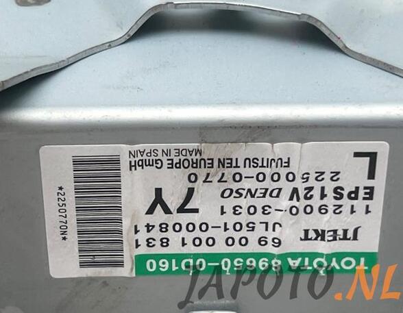 Control unit for power steering TOYOTA YARIS (_P9_)