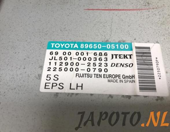 Control unit for power steering TOYOTA AVENSIS Estate (_T27_)