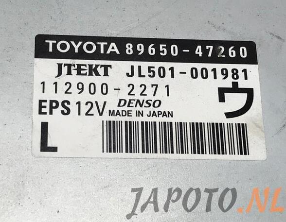 Control unit for power steering TOYOTA PRIUS (_W3_)