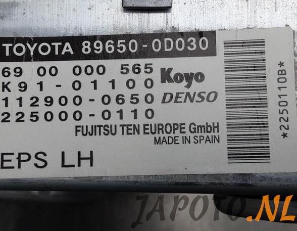 Control unit for power steering TOYOTA YARIS (_P1_)