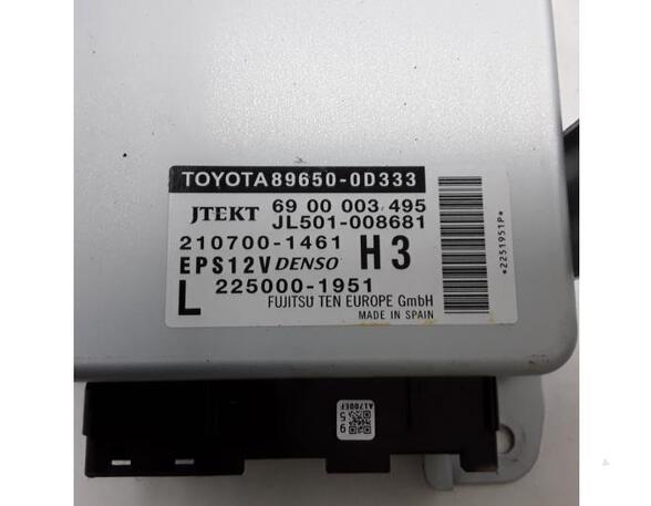 Control unit for power steering TOYOTA YARIS (_P13_)