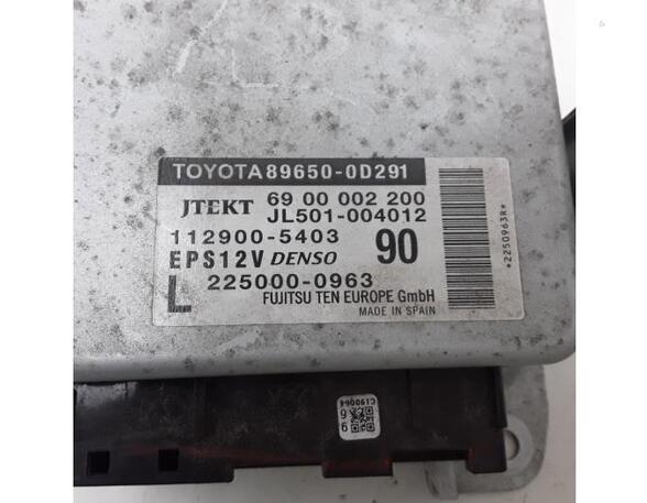 Control unit for power steering TOYOTA YARIS (_P13_)