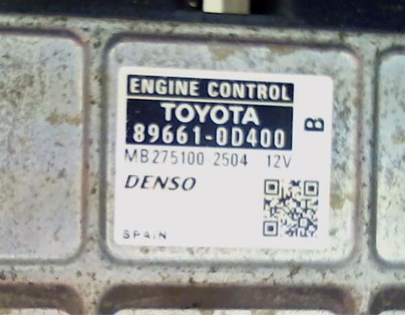 Control unit for engine TOYOTA YARIS (_P9_)