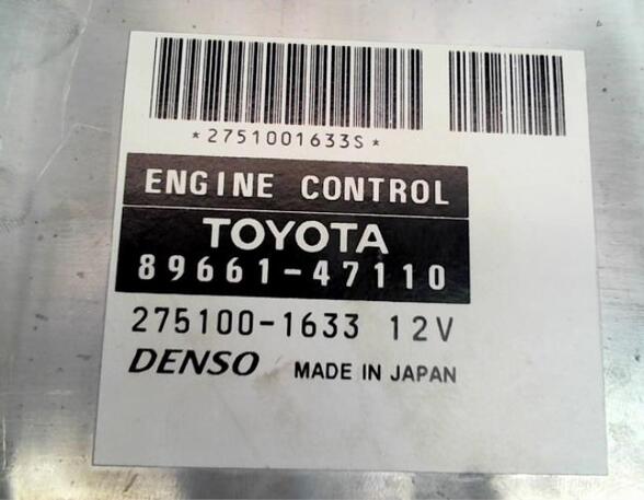 Regeleenheid motoregeling TOYOTA PRIUS Hatchback (_W2_)