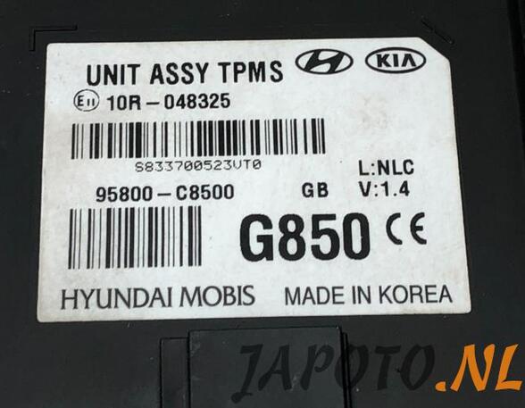 Control unit for tyre pressure control system HYUNDAI i20 (GB, IB), HYUNDAI i20 II Coupe (GB), HYUNDAI i20 ACTIVE (IB, GB)