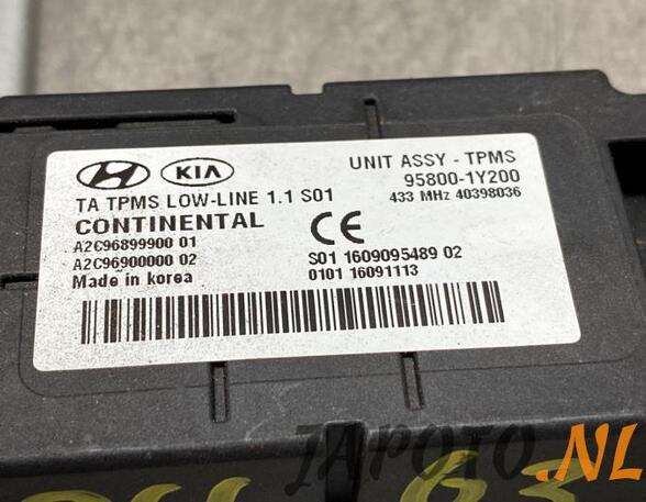 Control unit for tyre pressure control system KIA PICANTO (TA), KIA PICANTO (JA)