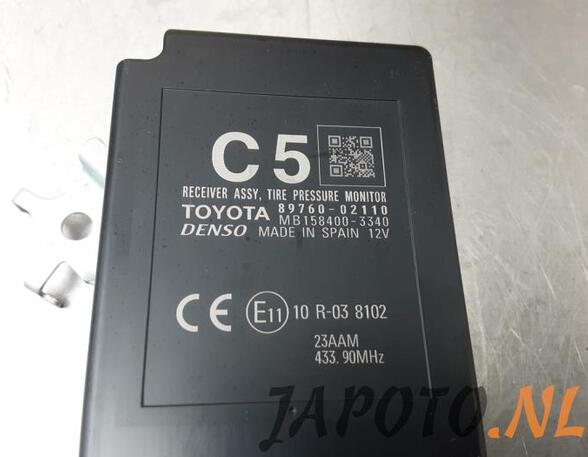 Control unit for tyre pressure control system TOYOTA AURIS (_E18_), TOYOTA AURIS Estate (_E18_)