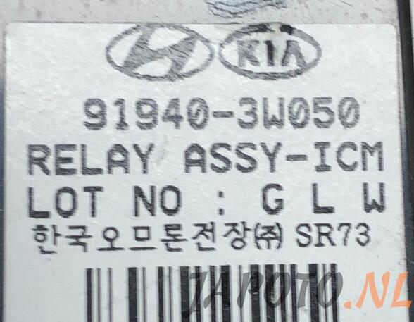 Wash Wipe Interval Relay KIA SPORTAGE (SL)