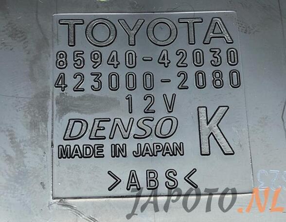 Wash Wipe Interval Relay TOYOTA RAV 4 IV (_A4_)