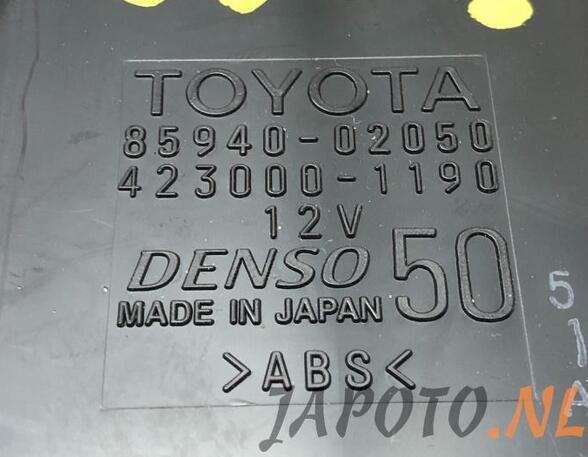 Wash Wipe Interval Relay TOYOTA AURIS (_E15_), TOYOTA AURIS (_E18_), TOYOTA AURIS Estate (_E18_)