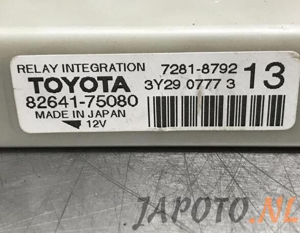 Wash Wipe Interval Relay LEXUS CT (ZWA10_)