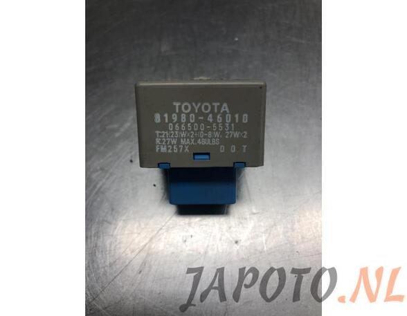 Wash Wipe Interval Relay TOYOTA IQ (_J1_)