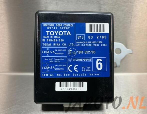 Zentralverriegelung Toyota IQ AJ1 8974152262 P14882643