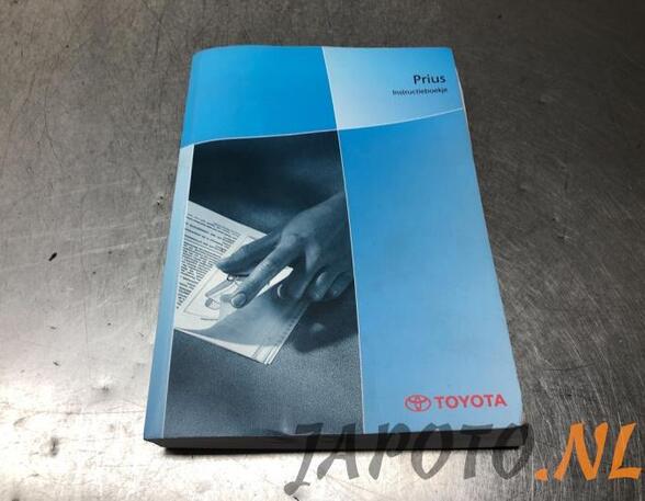 Operation manual TOYOTA PRIUS Hatchback (_W2_)