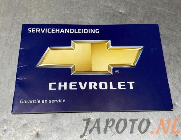 Operation manual CHEVROLET CRUZE (J300)