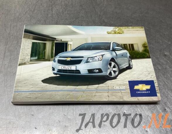 Operation manual CHEVROLET CRUZE (J300)