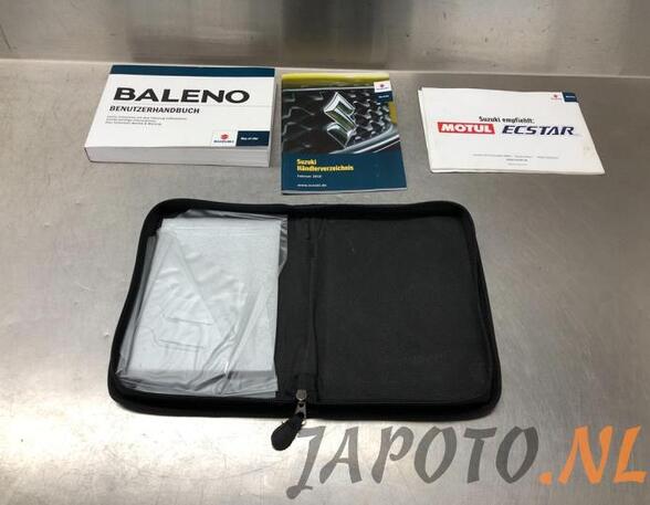 Operation manual SUZUKI BALENO (FW, EW)