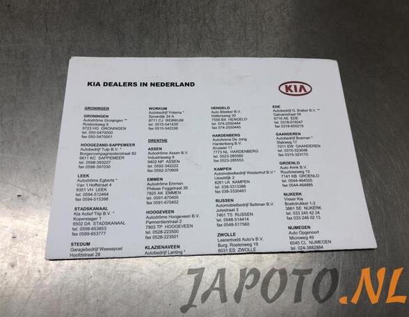 Operation manual KIA CEE'D Hatchback (ED), KIA CEE'D SW (ED), KIA PRO CEE'D (ED)