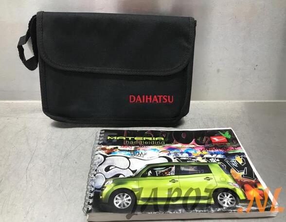 Operation manual DAIHATSU MATERIA (M4_)