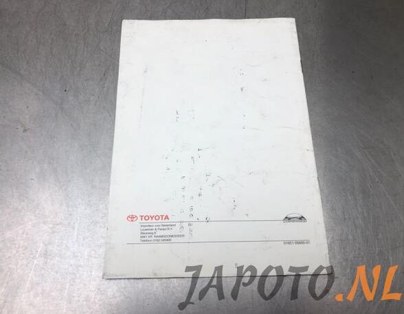 Operation manual TOYOTA STARLET (_P9_)