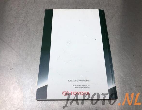 Operation manual TOYOTA STARLET (_P9_)